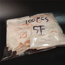 100 шт 5F индивидуальная упаковка татуировки перманентный макияж бровей Губы одноразовые пластиковые наконечники насадки для игл поставка