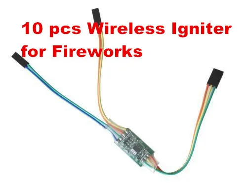 10pcs Trigger Switch Wireless Igniter Fireworks Pulling Color Smoke for RC Car Airplane helicopter Boat