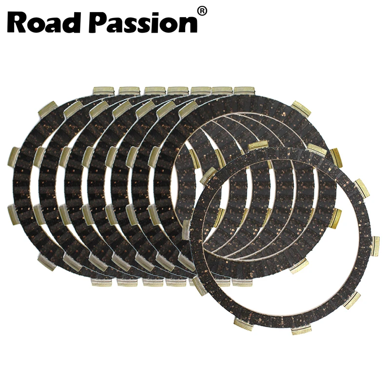 Road Passion 8 шт. мотоцикл фрикцион таблички комплект для SUZUKI GSR400 GSR600 2006-2010 GSR400A GSR 400