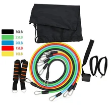 Фитнес-оборудование Йога strap11 Многофункциональный ралли набор эластичная канатная Резиновая лента латексная трубка Мужская и женская спортивная рука