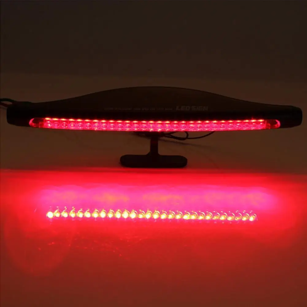 YILONGFAN 12V Red 28 LED Car Auto Universal Brake Lights Third 3RD Rear Tail Light High Mount Fog Stop Warning Lamp Bulb | Автомобили и
