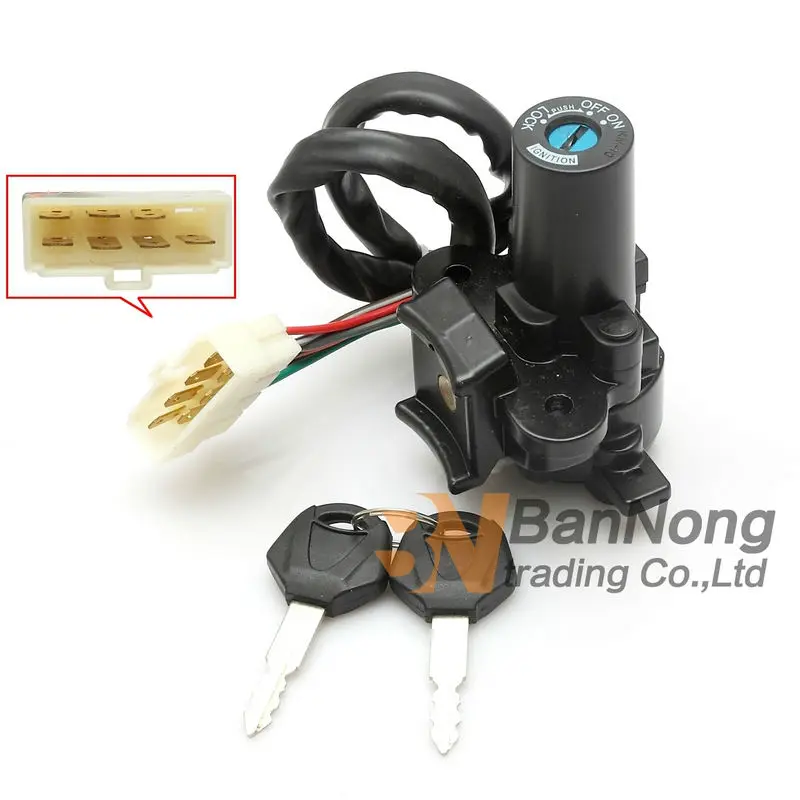 

Free shipping Motorcycle New Ignition Switch Lock & Keys For KAWASAKI EX250 NINJA 250R ZX250R 2008-2011