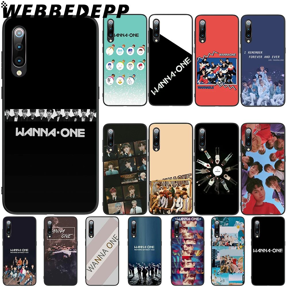 WEBBEDEPP Boy Group Kpop Wanna One мягкий чехол из ТПУ для Xiaomi Mi 6 8 A2 Lite 9 Pro A1 Mix 2s Max 3 F1