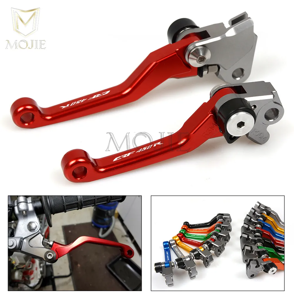 

For Honda CRF 450 R CRF450R CRF450 R CRF 450R 2007-2016 2008 2009 2010 2011 2012 2013 2014 2015 CNC Pivot Brake Clutch Levers