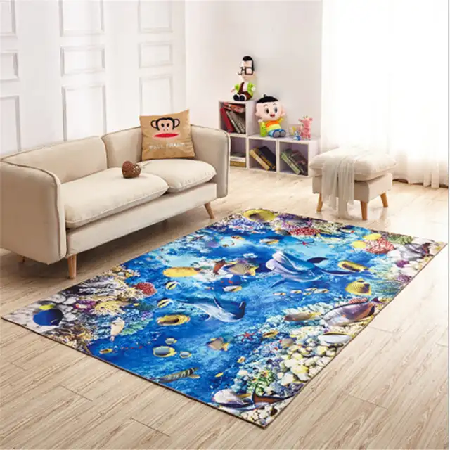 Us 9 6 3d Print Soft Large Beautiful Carpets For Living Room Bedroom Carpet Home Floor Area Rugs Delicate Fashion Door Kid Room Mat Rug In Carpet