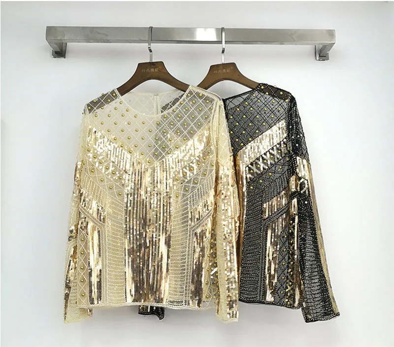 beading lace top 6