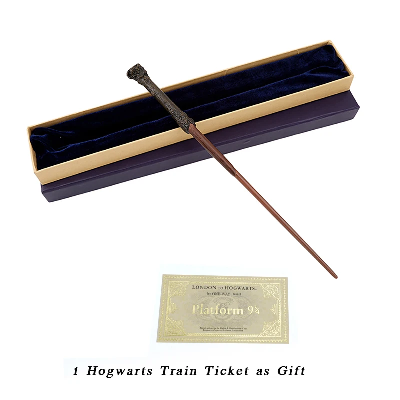 Металл/железо Core Харри Поттер Волшебная палочка/Косплэй Харри Поттер фокусы палочка/Varitas Харри Поттер палочка/ подарочная коробка