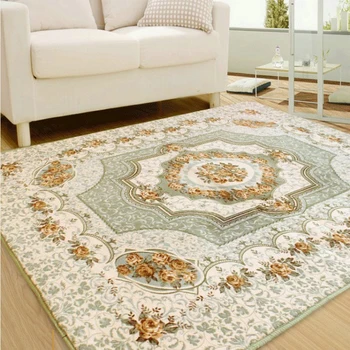 

Chenille Living Room Europe Carpet Chair Yoga Mat Jacquard Sofa Floor Mats Doormat Rugs and Carpets for Home Decoration