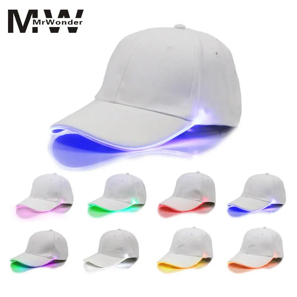 running hats with lights
