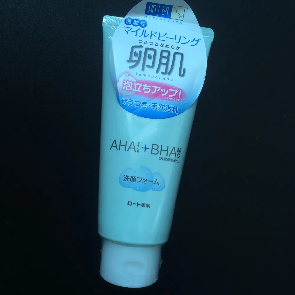 Rohto Hadalabo Tamagohada AHA BHA Cleansing Foam 130g