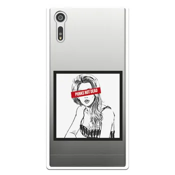 

Stand case costume drawing Punks Not Dead WP002 for Sony Xperia XZ