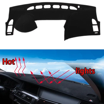 

Car dashboard Avoid light pad Instrument platform desk cover Mats Carpets Auto accessories car styling for Geely SX7 SC7 GX2 GX7