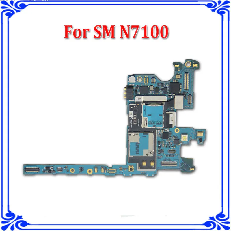

original full function motherboard for samsung note 2 N7100 mainboard Install android system board Europe version