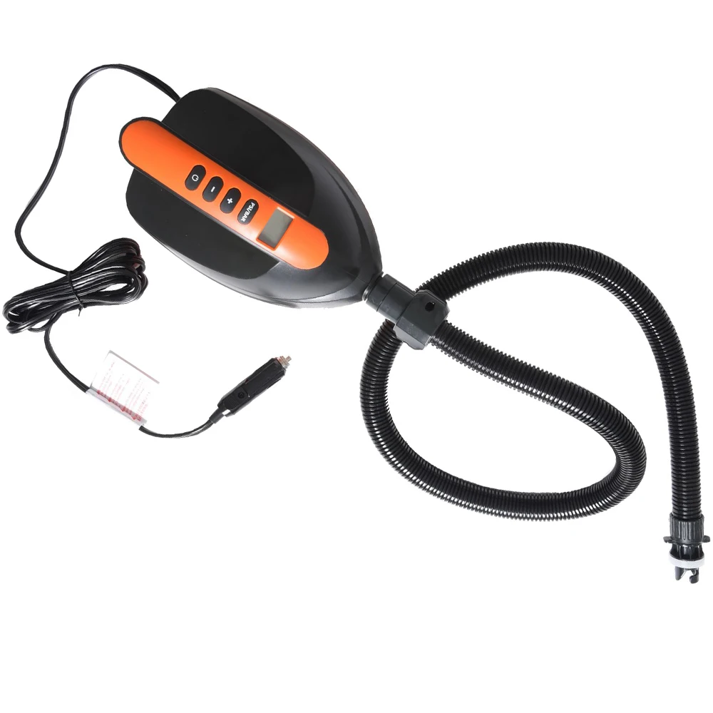 

SUP Electric Air Pump for Inflatable Paddle Board, Max 20 PSI and Additional 5 Valve Fittings Included