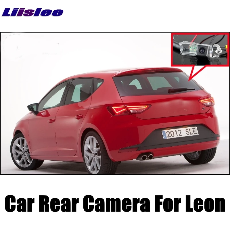 LiisLee Камера для SEAT Leon 1 P 5F MK2 MK3 2006~ Высокое качество заднего вида резервного копирования Камера для любителей | CCD+ RCA