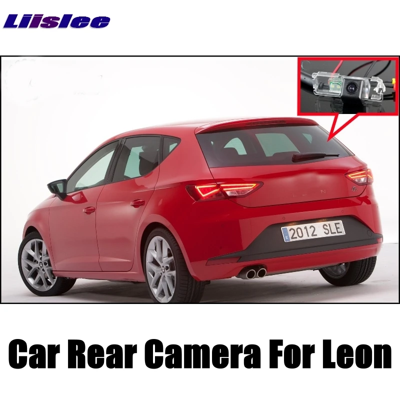 LiisLee Car Camera For SEAT Leon 1P 5F MK2 MK3 2006 ~2016 High Quality Rear View Back Up Camera For Fans  CCD + RCA