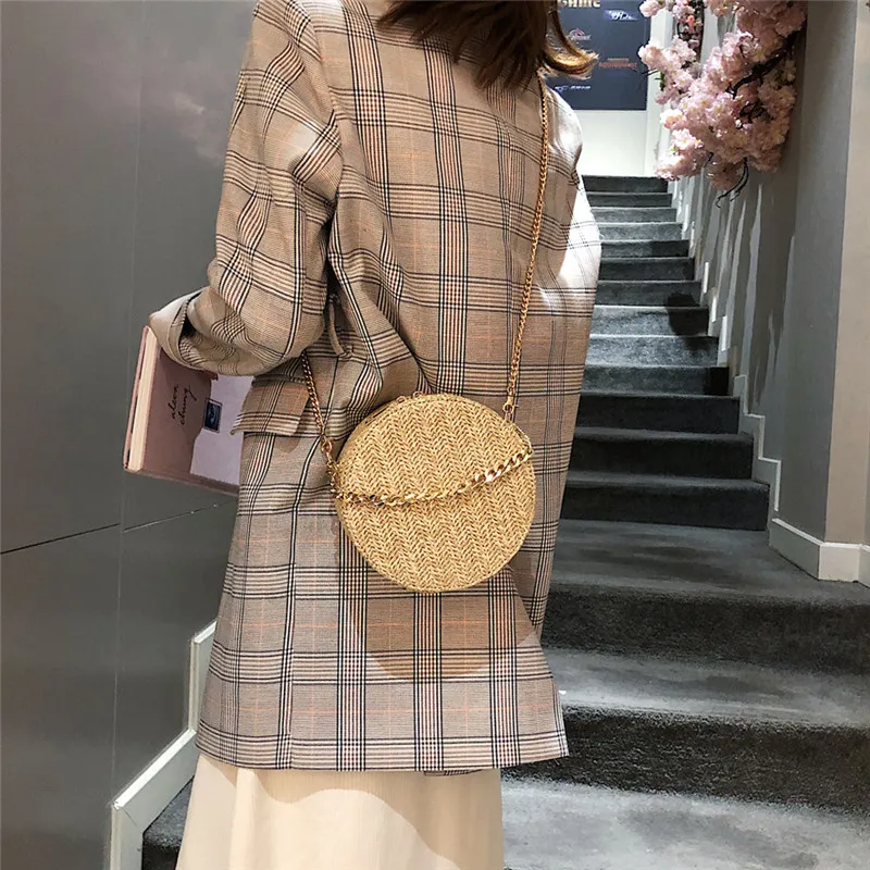 Straw Female Shoulder Bag Crossbody Bag for Women 2019 Messenger Bags women's bag bolsa feminina sac a main 30AP0416