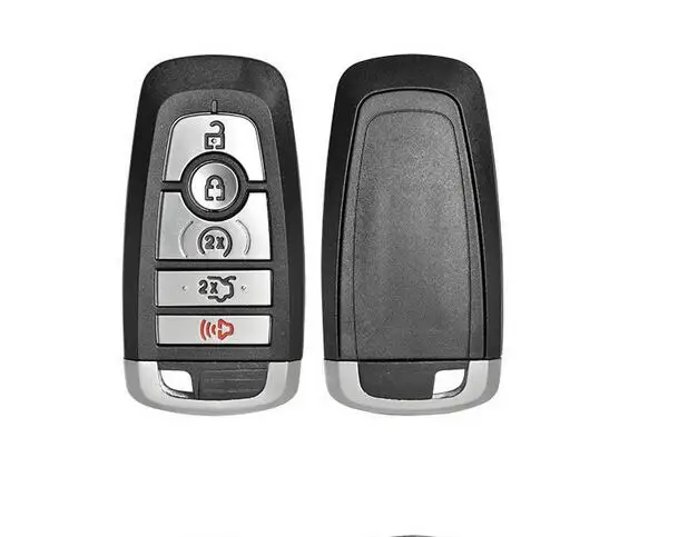 Smart Remote Key чехла для Ford Mondeo край Mustang Taurus с вставить ключ пустой Автозапуск брелока крышка( год - Количество кнопок: 5 Button