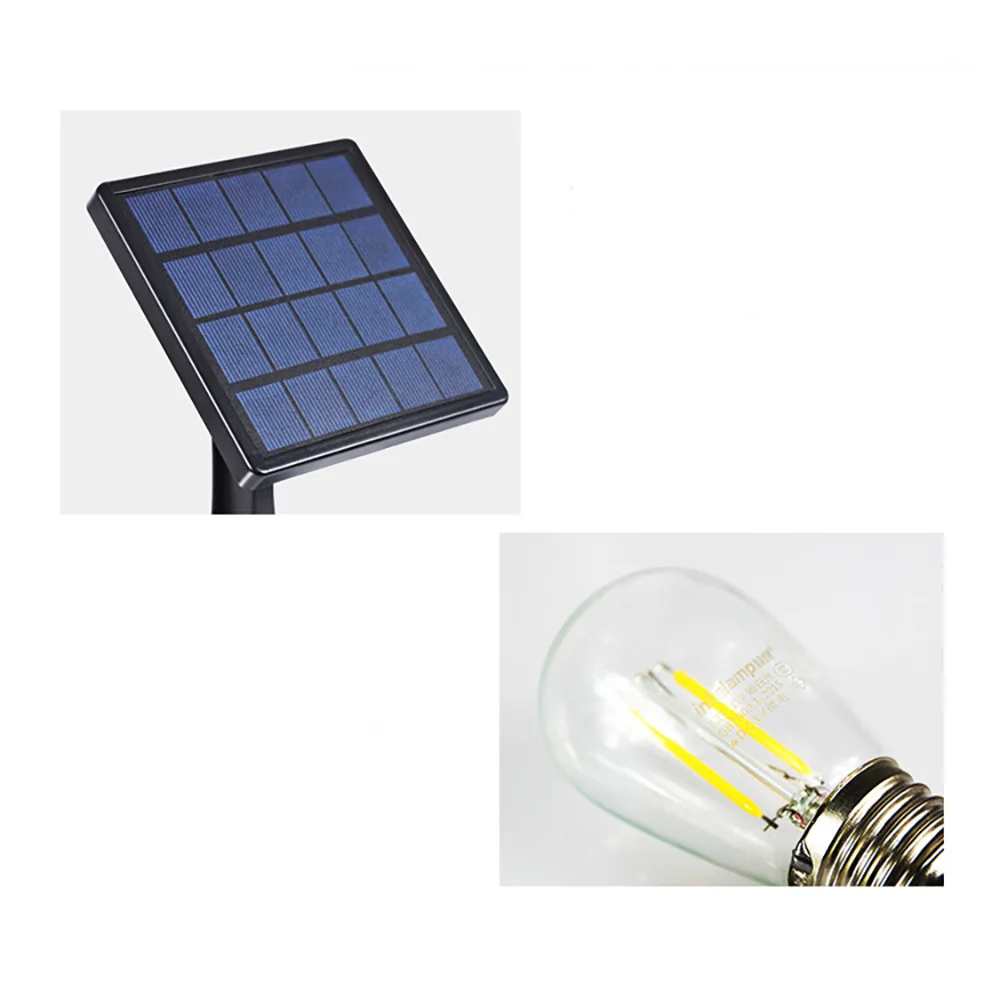 

Portable Solar Light Rechargeable LED Bulb Useful Energy Saving Solar Panel Lamp For Outdoor Camping Tent Solar Bulbs