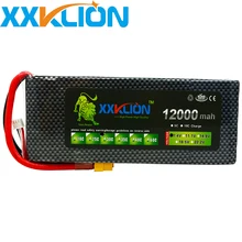 XXKLION drone Lipo battery pack 7.4v 12000mAh 30C 2S for rc airplane Aerial multi - axis unmanned aerial vehicle Free Shipping цена XXKLION drone Lipo battery pack 7.4v 12000mAh 30C 2S for rc airplane Aerial multi - axis unmanned aerial vehicle Free Shipping цены онлайн