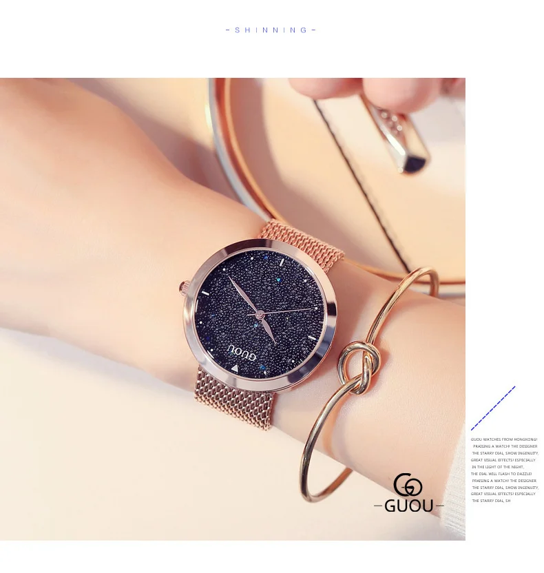 Модные женские часы топ известный бренд класса люкс звездное небо повседневные женские кварцевые часы женские наручные часы Часы relogio feminino