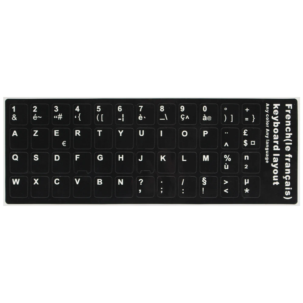 Multilingual Keyboard Sticker Labels