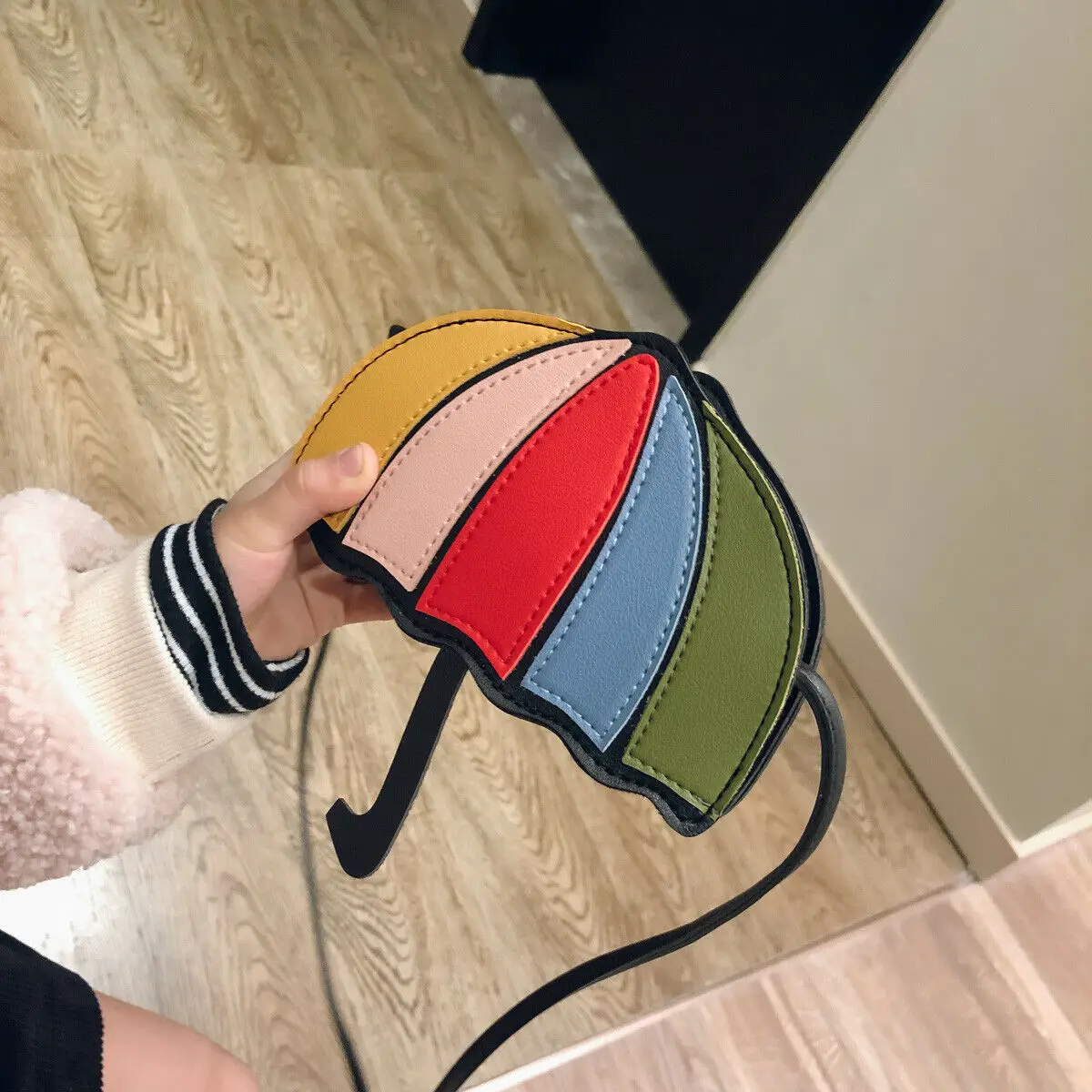 Cartoon Umbrella Bag Messenger Shoulder Bag Mini Baby Kids Cartoon Girls Coin Purse Crossbody Bag Pouch Handbags for Baby Girl