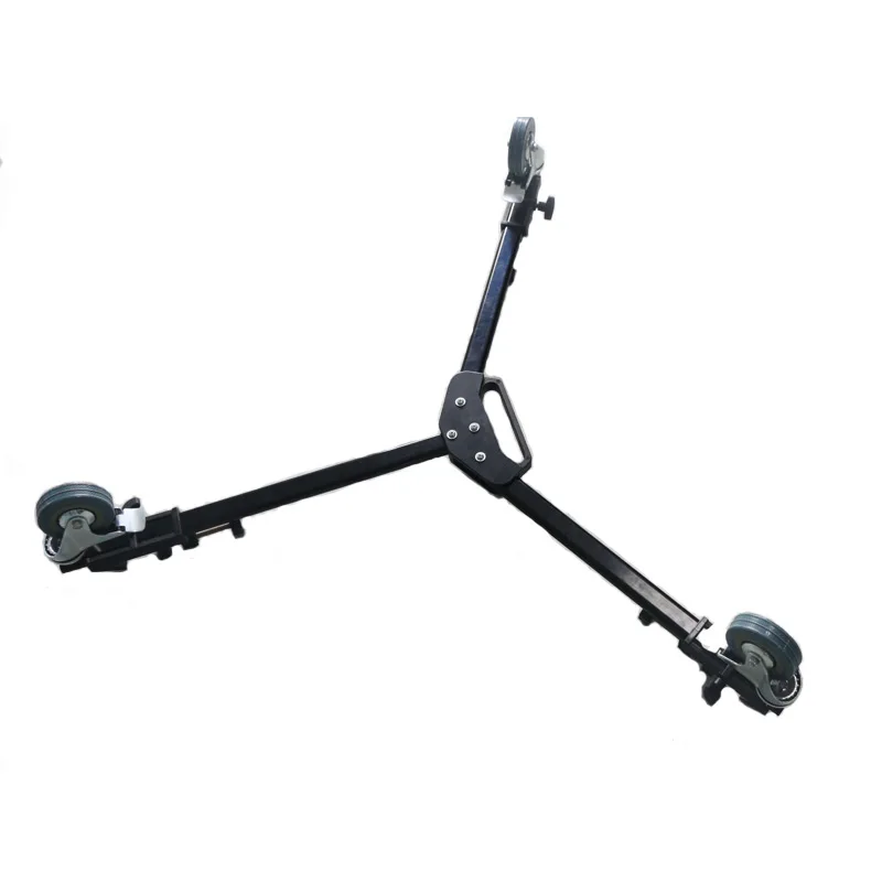 Photography Professional Heavy Duty Tripod Dolly with Rubber Wheels and Adjustable Leg Mounts for Canon Nikon Sony DSLR Cameras