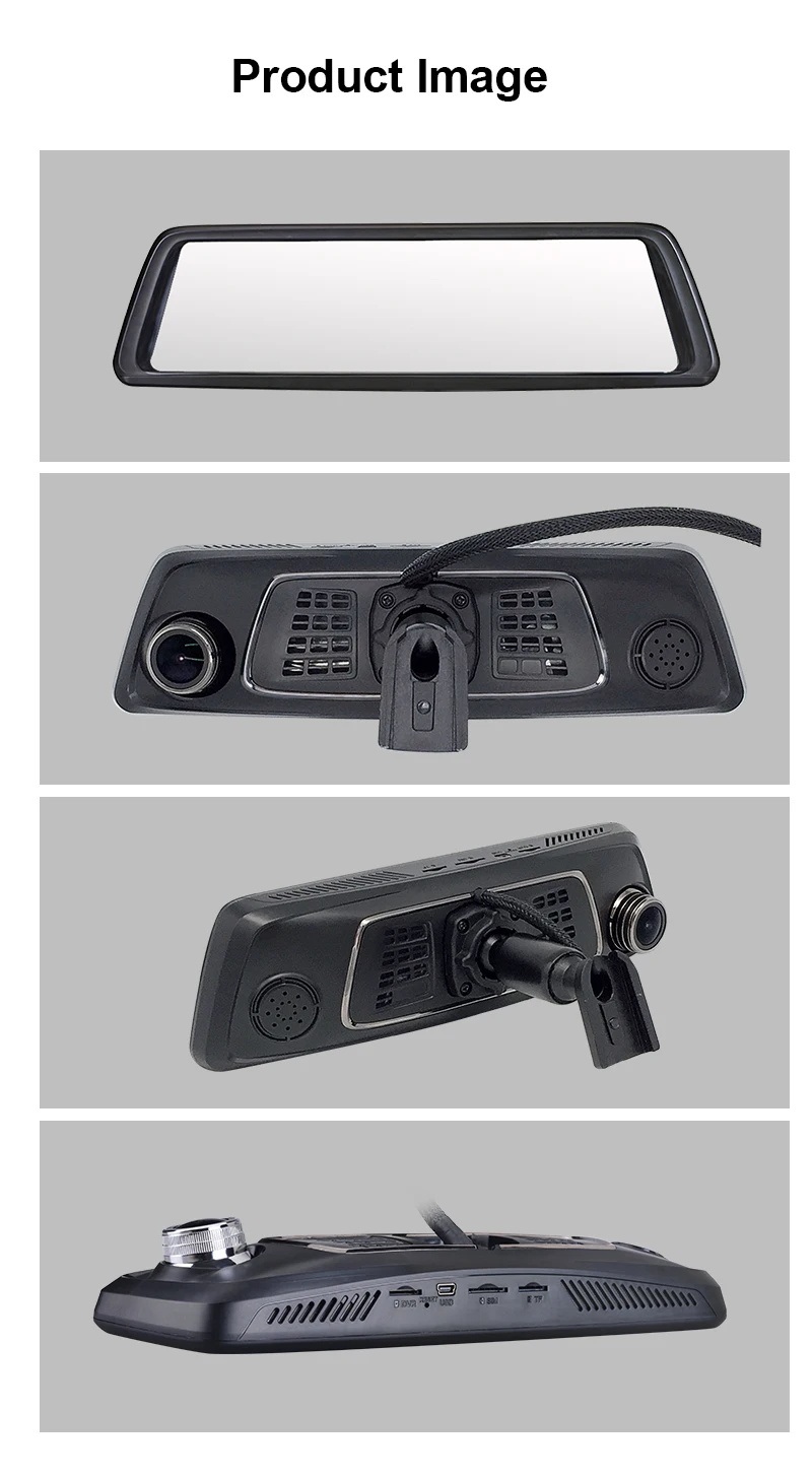 Jiluxing D12S четыре камеры 1" 4G Автомобильная камера зеркало 1080P Android gps навигация Автомобильный видеорегистратор ADAS wifi видеорегистраторы