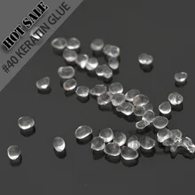 Гранулы кератин клей 100 г Италия клея кератина Кератин для наращивания волос