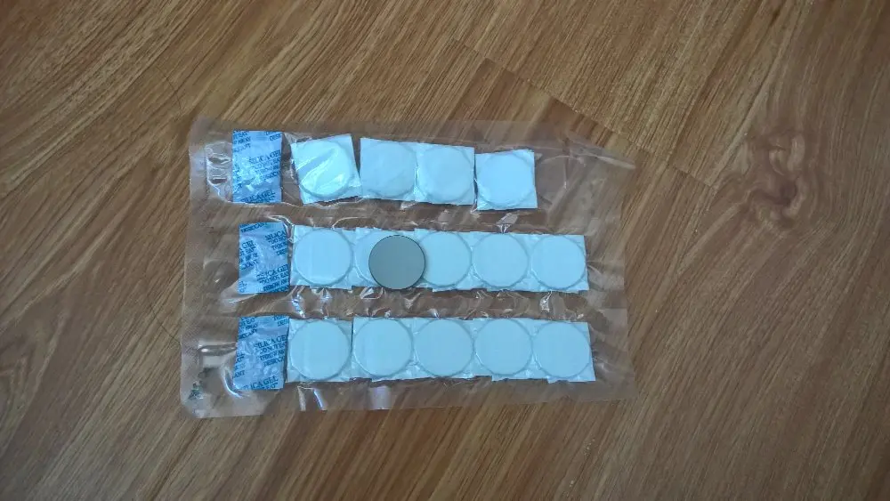

free shipping 3 pieces laser reflector mirrors diameter 25mm thickness 3mm Mo materials