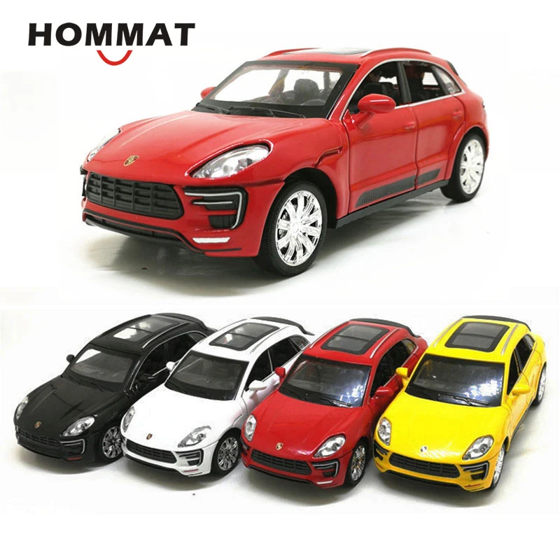HOMMAT моделирование 1:32 Macan Turbo внедорожник внедорожная модель автомобиля литая