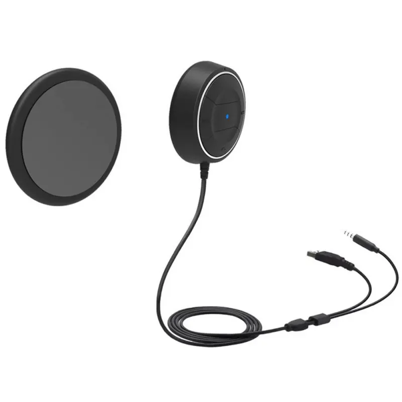 Беспроводной музыкальный ресивер Bluetooth 4 0 адаптер 3 5 мм для громкой связи
