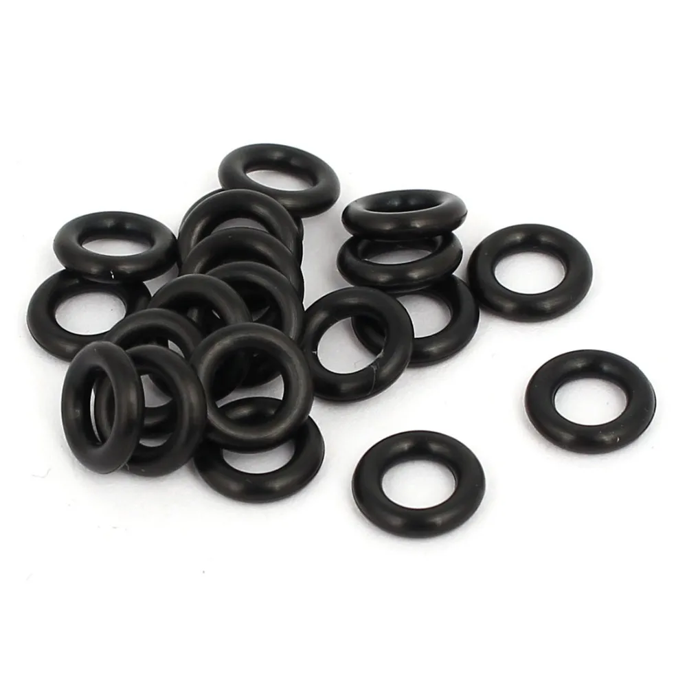 20pcs 8.5mmx1.9mm Nitrile Butadiene Rubber O Ring Oil Sealing Ring