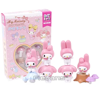 

Cartoon Cute Lovely Rabbit My Melody Mini PVC Action Figures Collectible Model Toys Gift for Girls Kids