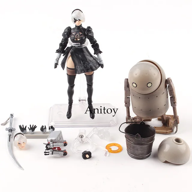 NieR Automata 2B YoRHa No.2 Type B & Machine Lifeform PVC BRING ARTS ... - NieR Automata 2B YoRHa No 2 Type B Machine Lifeform PVC BRING ARTS SQUARE ENIX Action.jpg 640x640