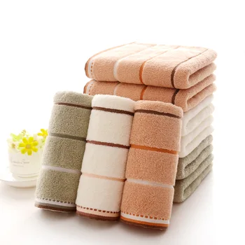 

Cotton Lightweight Soft And Durable 34*75cm Bamboo Fiber Solid Color Towels