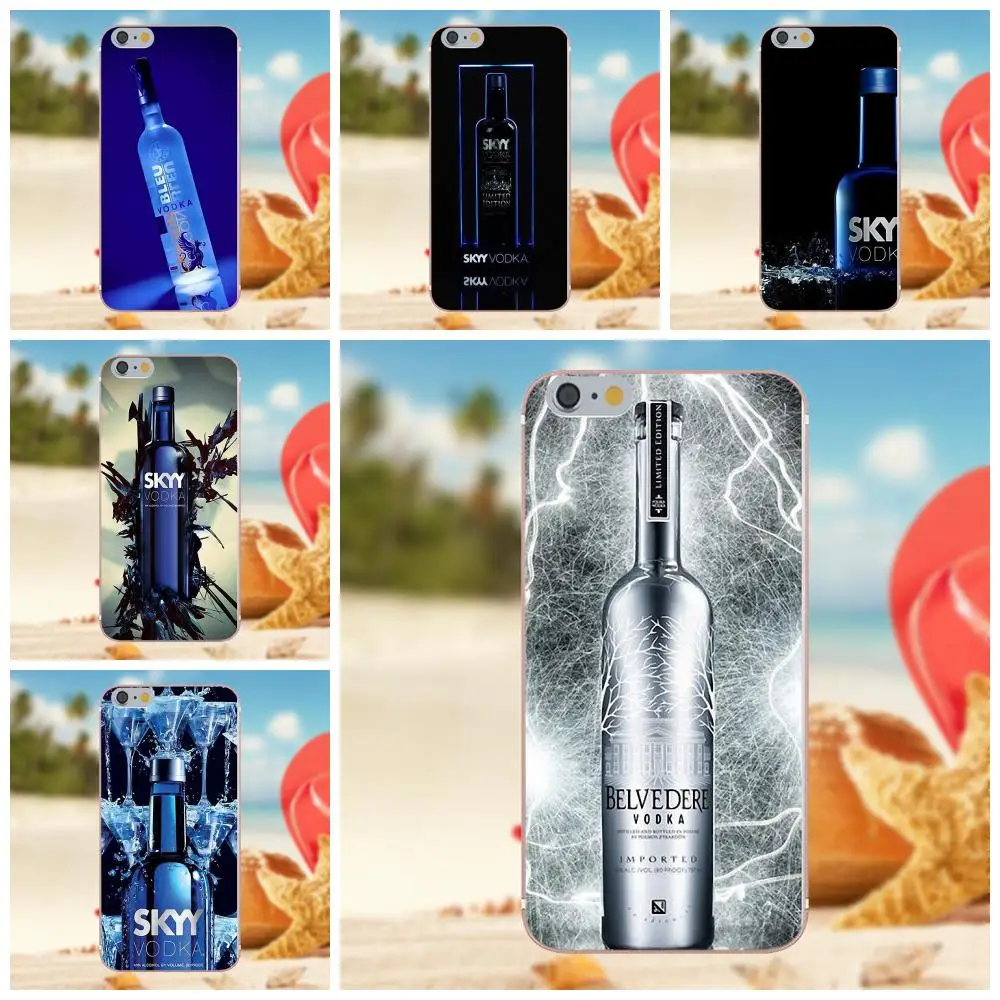 Oedmeb Скай водка мягкий термополиуретановый чехол для Galaxy A3 A5 A7 J1 J3 J5 J7 2016 2017 S5 S6 S7 S8 S9