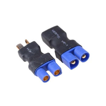 

T-Plug Deans Style No Wires Connector - EC3 M/F To F/M T-Plug Adapter Hot Sale