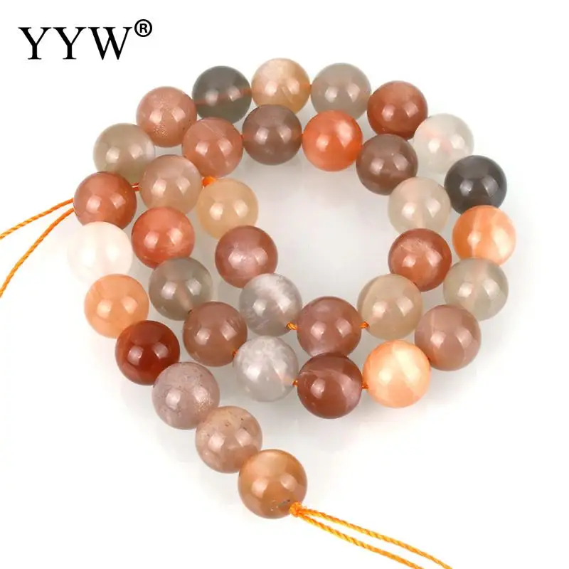 

Natural Moonstone Beads Round different size for choice Grade AA Sold Per Approx 14.5 Inch Strand