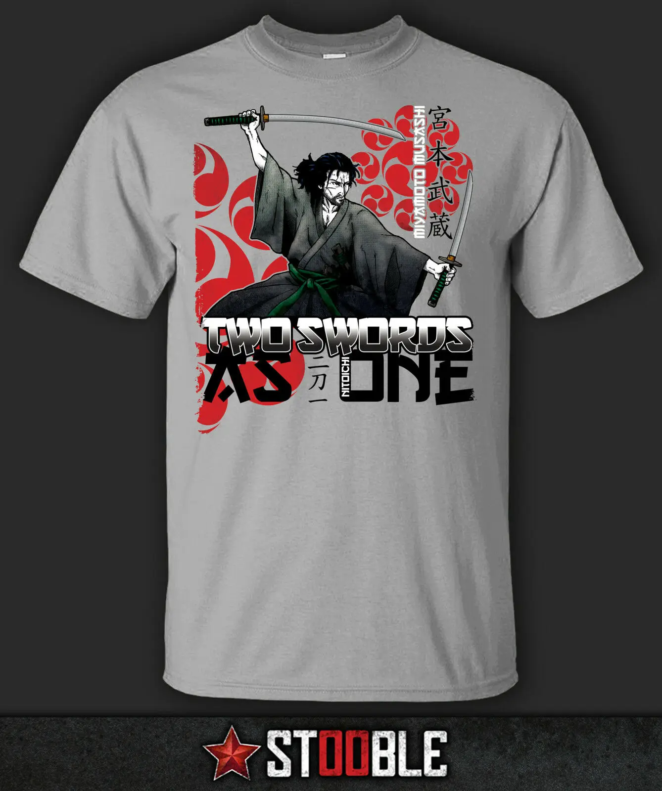 

Musashi Samurai T-Shirt - Direct from Stockist