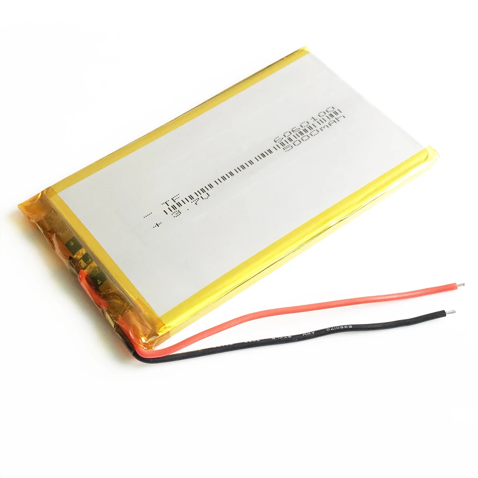 3,7 V 5000mAh 6060100 литий-полимерная аккумуляторная батарея LiPo для gps psp DVD PAD Электронная книга планшет ПК Внешний аккумулятор ноутбук мобильный