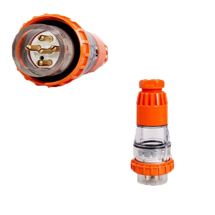 

Free Shipping 5Pin 500V 32A Australian Standard Round Pin IP67 Industrial Waterproof Plug 56P532