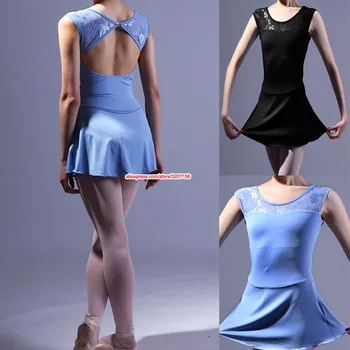 

Ballet Leotard Adult High Quality Medium Sleeve Lace Ballet Dancing Costume Dance Clothes Gymnastics Leotards