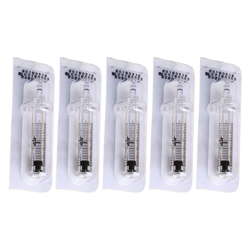 

0.3ML Disposable Ampoule Head for Hyaluronic Pen Consumables Sterile Atomizer Hyaluron Gun Wrinkle Removal Lip Lifting Syringe