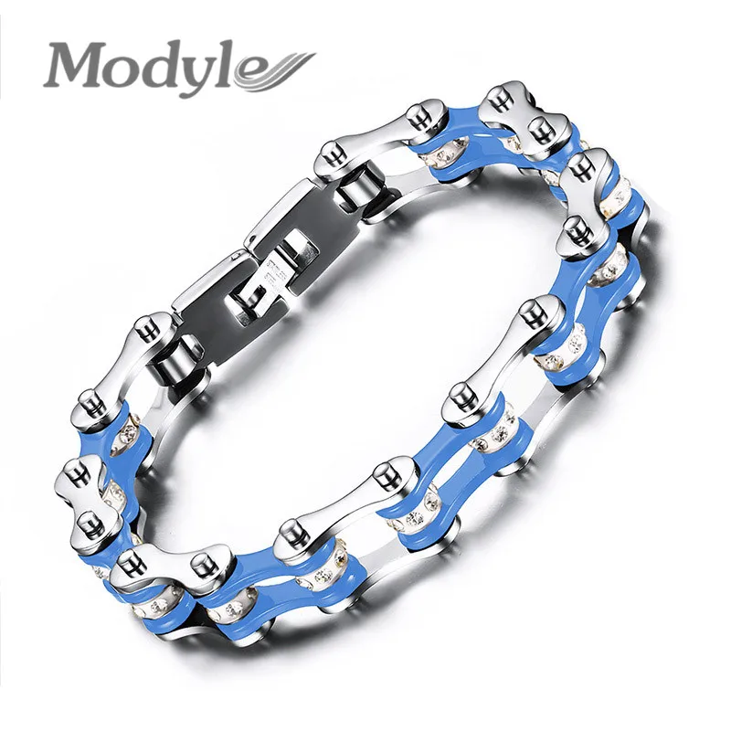 Prix pour Modyle Mode Bracelet Hommes En Acier Inoxydable Cycliste Vélo Moto Chaîne Bracelets Bracelets Bijoux En Gros Prix pour Modyle Mode Bracelet Hommes En Acier Inoxydable Cycliste Vélo Moto Chaîne Bracelets Bracelets Bijoux En Gros