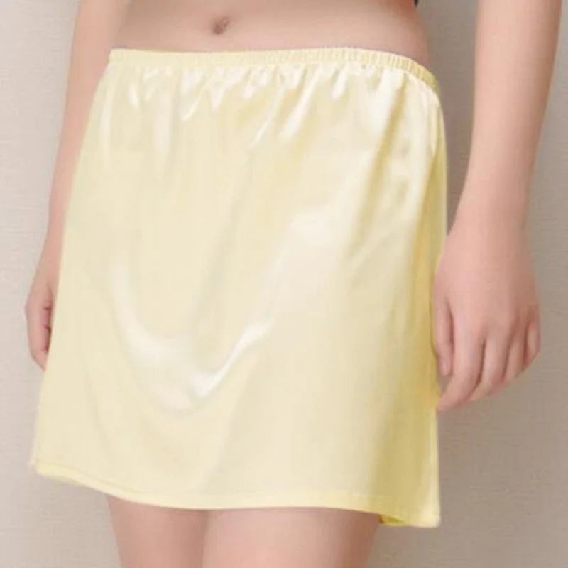 yellow slip for under dress