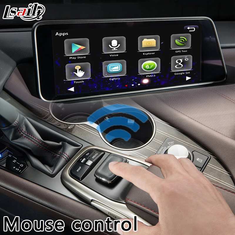 Видеоинтерфейс 4GB Lsailt CarPlay/Android для Lexus RX200t RX350 RX450..2013 2020 с Android Auto YouTube LX570 RC300h|GPS