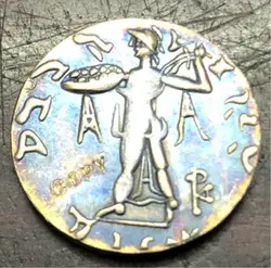 160BC-145BC годы Индия (древний) (индо-греческий) Drachm-Menander имитация монеты