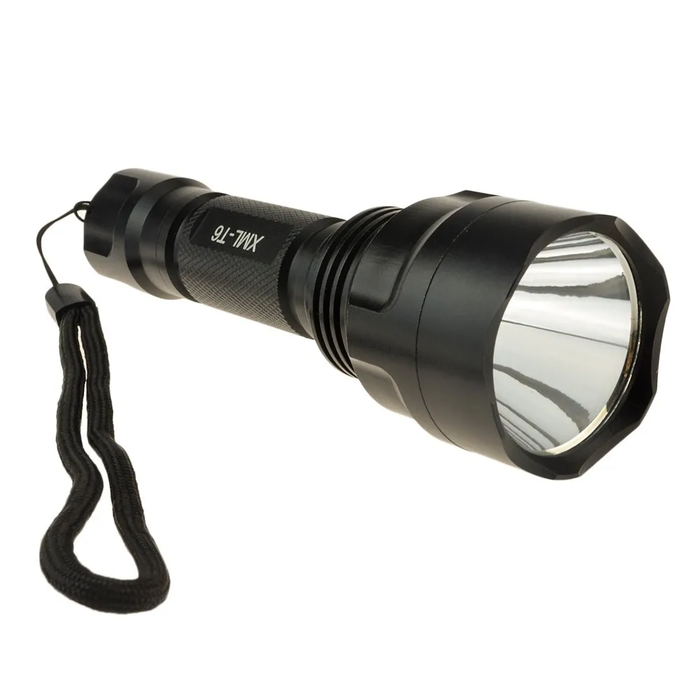 Crazyfire C8 Flashlight 18650 battery camping outdoor strong LED Lamp